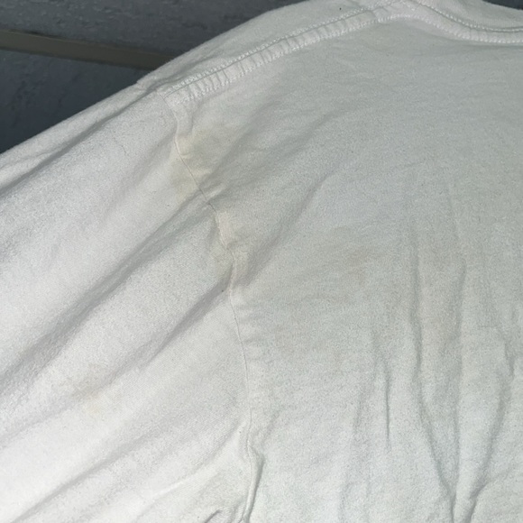 White I ❤️ NY T-Shirt Men’s Sz L - Picture 5 of 6